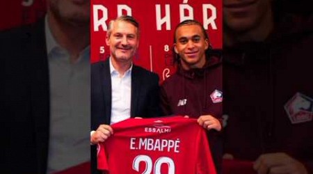 Ethan Mbappe welcome to Lille #transfer #lille #ligue1 #mbappe #psg #france