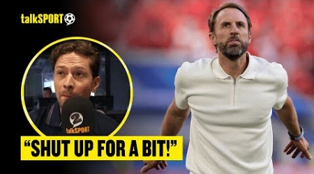 Rory Jennings URGES Fans To &#39;SHUT UP&#39; &amp; Stop HOSTILITY Towards Southgate Until After The Euros! 