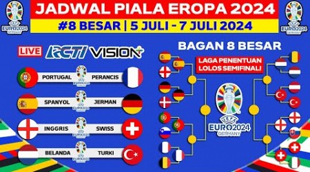 Jadwal 8 Besar Piala Eropa 2024 - Portugal vs Perancis - UEFA EURO 2024 - Live RCTI