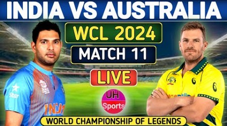 India Champion Vs Australia Champion Live, Match 11, World Championship of Legends Cricket | Toss