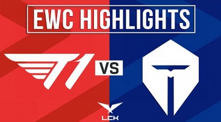 T1 vs TES Highlights ALL GAMES | EWC 2024 Grand Final | T1 vs TOP ESPORTS