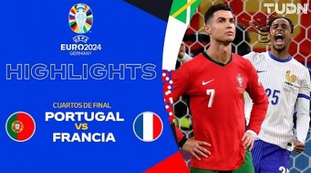 HIGHLIGHTS - Portugal vs Francia | UEFA EURO 2024 - 4tos | TUDN