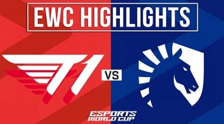 T1 vs TL Highlights ALL GAMES | EWC 2024 Semifinals | T1 vs Team Liquid