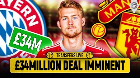 De Ligt &#39;Set To Complete United Transfer&#39;! | Transfers LIVE