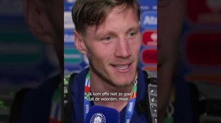 Een emotionele Wout Weghorst ⚽❤️