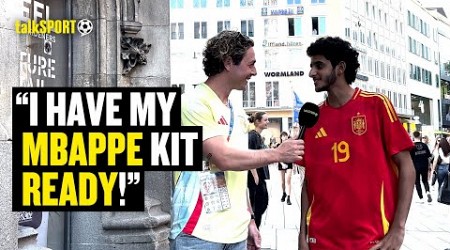 Madrid Fan Wearing Spanish Top Says France Will &quot;DESTROY&quot; Spain Ahead Of Their Semi-Final Clash! 