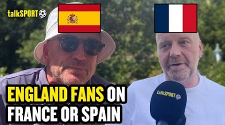 &quot;WE WANT REVENGE&quot; England Fans On Who They Want To Win Between France &amp; Spain