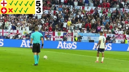 England vs Switzerland (5-3) Full Penalty-Shootout! EURO 2024 Quarter-Final!