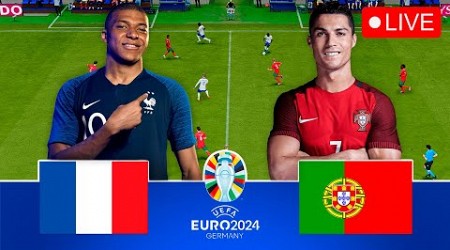 Portugal vs France Live | UEFA Euro 2024 | Full Match &amp; EAFC 24 Gameplay