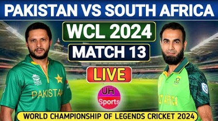 Pakistan Champion Vs South Africa Champion Live, Match 13, World Championship of Legends Cricket