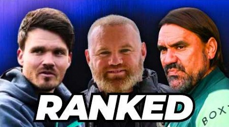 Championship managers ranked from WORST TO BEST! 