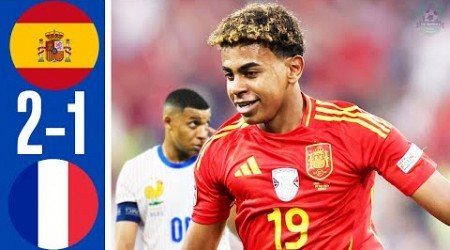 Spain vs France 2-1 - All Goals &amp; Highlights - Euro 2024