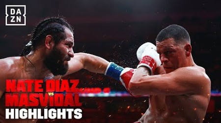 FIGHT HIGHLIGHTS | NATE DIAZ VS JORGE MASVIDAL