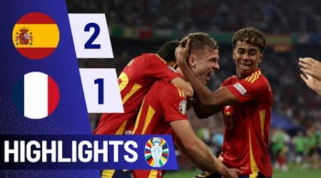 Spain vs France 2-1 All Goals &amp; Highlights 