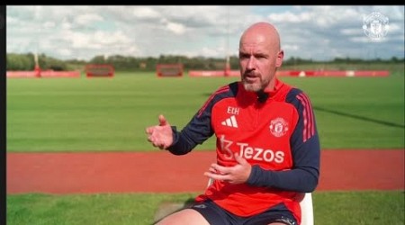 Erik Ten Hag interview after signing new Manchester United contract