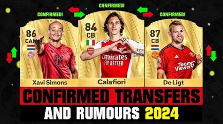 FIFA 25 | NEW CONFIRMED TRANSFERS &amp; RUMOURS! 