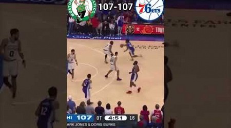 2023 NBA PLAYOFFS CELTICS VS SIXERS INSANE OVERTIME ENDING #nba #playoffs #jaysontatum #clutch