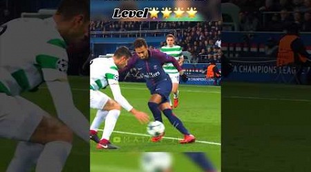 Neymar toying with Celtic defenders