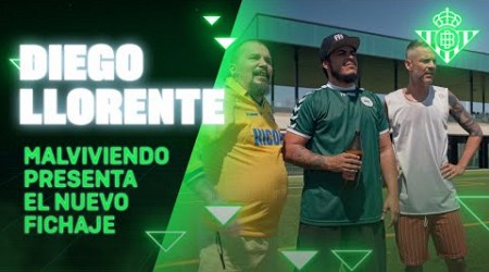 ¡Bienvenido, Diego LLORENTE! | Real BETIS Balompié | Los chicos de MALVIVIENDO anuncian su fichaje