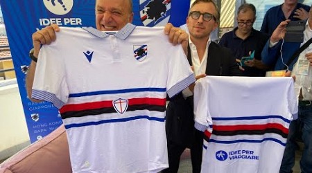 È “Idee per viaggiare” il nuovoback jersey sponsor della Sampdoria