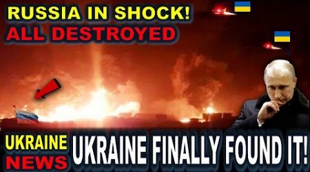 Putin in Shock! Ukraine BLEW UP the Largest Russian Arsenal in Crimea with Ingenius ATACMS Strike!