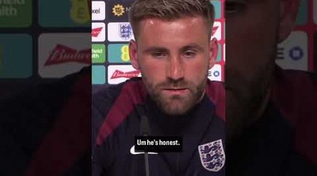 Luke Shaw’s lovely message to Bukayo Saka ❤️