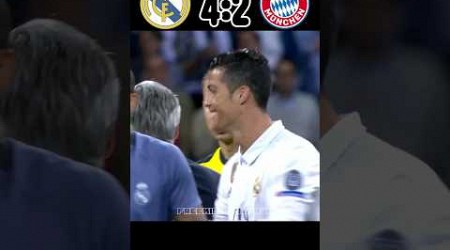 Epic Comeback: Real Madrid Stuns Bayern Munich 4-2 | Ronaldo Hat Trick #youtube #football #shorts