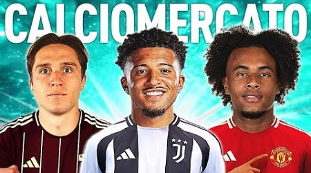 CHIESA alla ROMA, SANCHO alla JUVENTUS?! 