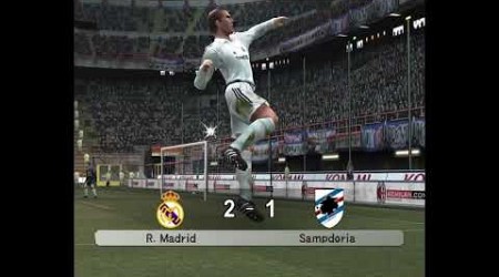 WINNING ELEVEN 9 l ZINEDINE ZIDANE LONG SHOT GOALS VS SAMPDORIA