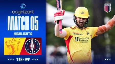 Cognizant Major League Cricket Game 5 Highlights | Texas Super Kings vs. Washington Freedom