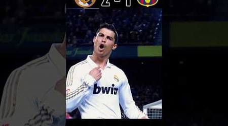 Real Madrid VS Barcelona 2010/11 La Liga Messi vs Ronaldo 