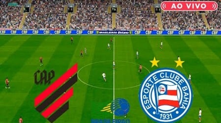 ATHLETICO PARANAENSE X BAHIA | AO VIVO COM IMAGENS DO BRASILEIRÃO SERIE A | DIRETO DO PES DO PES2021