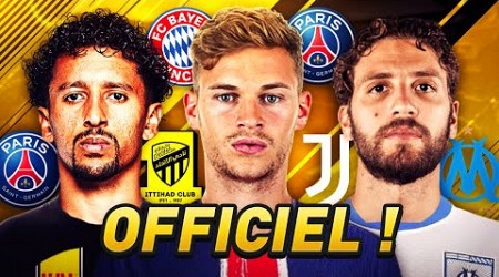 LES NOUVEAUX GROS TRANSFERTS DU MERCATO ESTIVAL 2024 !