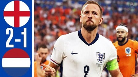 England vs Netherlands 2-1 - All Goals &amp; Highlights - Euro 2024