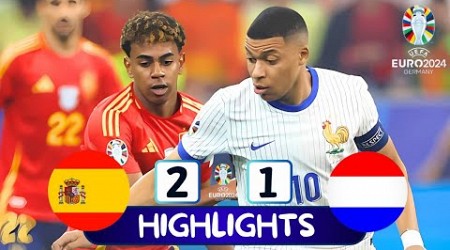 Espagne vs France (2-1) | All Goals &amp; Extended Highlights | UEFA Euro Cup 2024