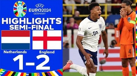 Netherlands vs England (1-2) | SEMI-FINAL | UEFA Euro Cup 2024 | Full Match Streaming