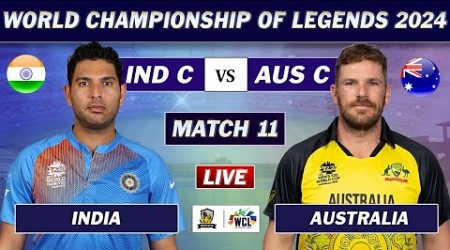 INDIA vs AUSTRALIA MATCH 11 LIVE SCORES | IND vs AUS LIVE | WORLD CHAMPIONSHIP OF LEGENDS