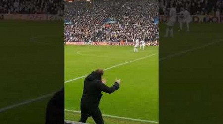 Leeds United Daniel Farke angry again at Elland Road. #leedsunited #championship #football #leeds