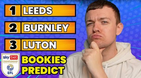 The Bookies UPDATED Championship Predictions Ahead Of 2024/25!