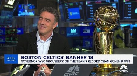 Boston Celtics Governor Grousbeck on team&#39;s championship, succession planning and potential price