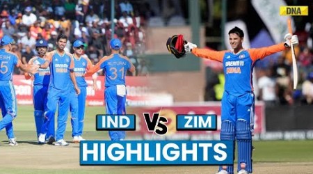 India Vs Zimbabwe Highlights 2nd T20: Abhishek Sharma Scores Hundred, IND Beat ZIM By 100 Runs