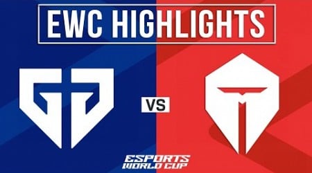 GEN vs TES Highlights ALL GAMES | EWC 2024 Quarterfinals | GenG vs TOP ESPORTS