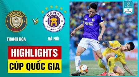 Highlights: Thanh Hóa - Hà Nội | Nghiệt ngã Văn Quyết, vỡ òa trên loạt luân lưu cân não