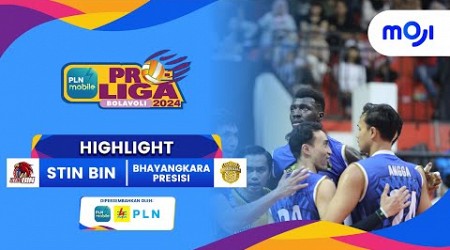 STIN BIN VS Bhayangkara Presisi 1-3 | Highlight PLN Mobile Proliga 2024