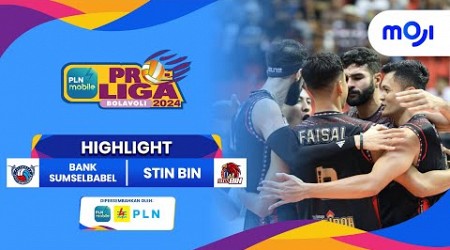 Bank Sumselbabel VS STIN BIN 3-1 | Highlight PLN Mobile Proliga 2024