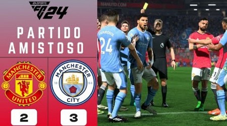 MANCHESTER UNITED - MANCHESTER CITY | EA SPORTS FC™ 24 | PARTIDO AMISTOSO