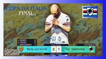 PES 2018 - Sampdoria x Juventus (Copa da Itália) Final