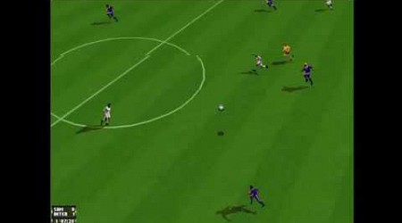 8ªRodada Sampdoria 2 x 1 Internazionale Campeonato Italiano Fifa 96