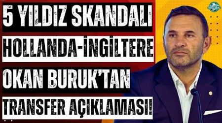 5 yıldız skandalı | Okan Buruk&#39;tan transfer açıklaması | TFF&#39;de ortalık kızışıyor