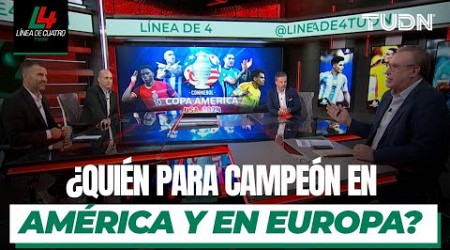 ¡Las Semifinales de la Euro y Copa América! ¡El arranque de la Liga MX! | Resumen Línea de 4